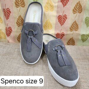 Spenco Bindie Embossed Suede Women's Slip-on Size 9